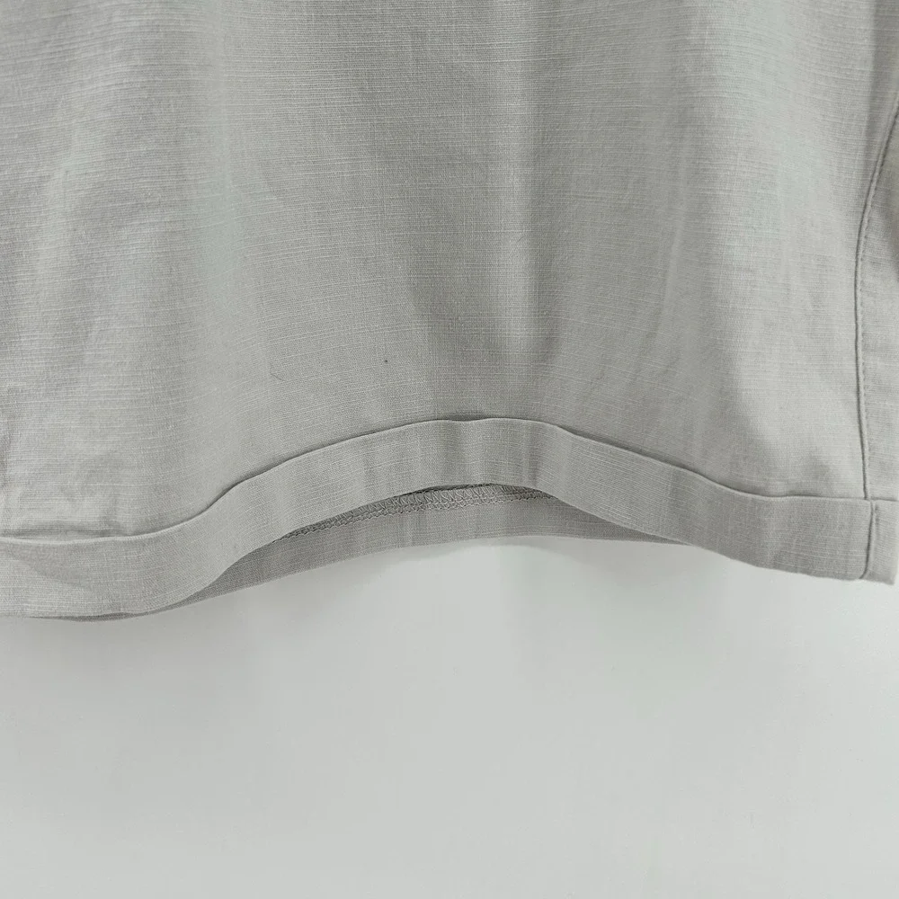 Sailwind Linen Blend Shorts Mens 2XL Tan Drawstring Beach Coastal Chino NWT